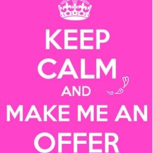 Reasonable offers always welcome 💋